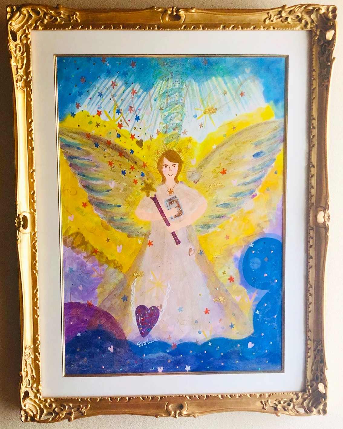 大天使ウリエル ＊Angelic Inspiration＊ Archangel Uriel (原画