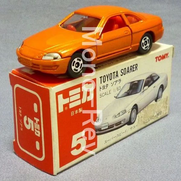 トミカ 5-3-4 トヨタ ソアラ (Z30系) オレンジメタ イケダ特注 | 絶版