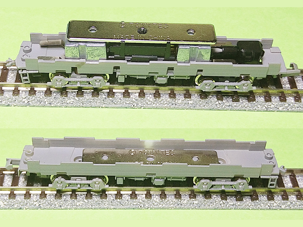 YMP-058 鉄コレ江の島の800形 下回りパーツセット トレーラー集電対応