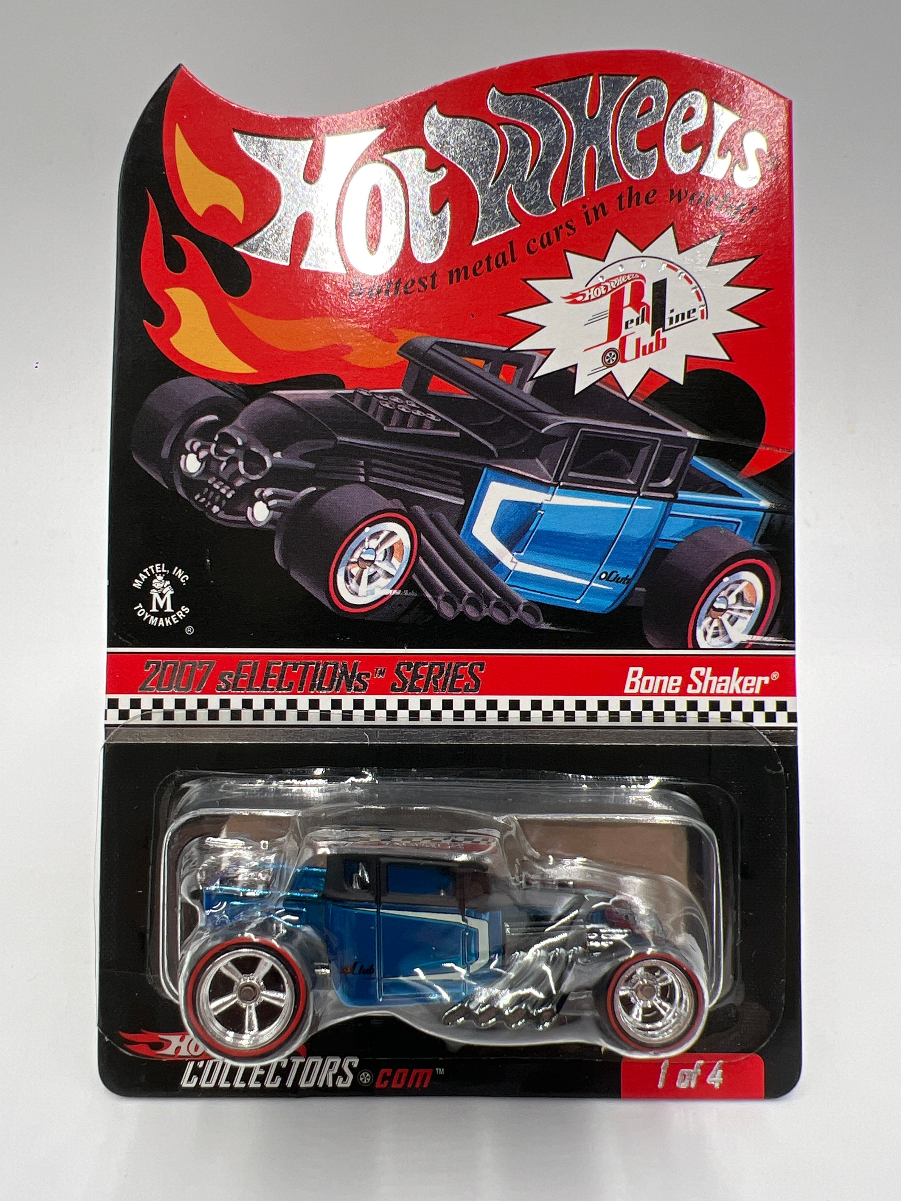 2007 Hot Wheels RLC sELECTIONs Series #1 Bone Shaker Blue 3627