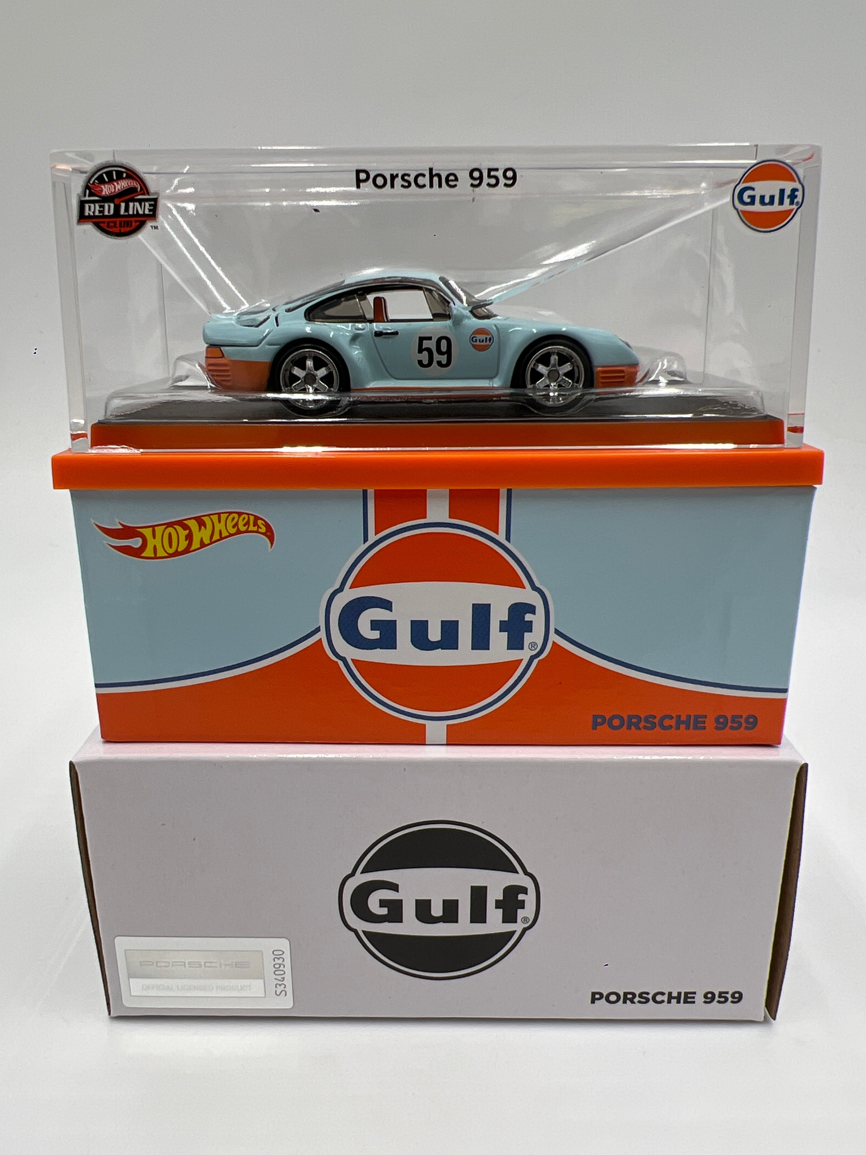 2025 Hot Wheels RLC Gulf Porsche 959 Blue/Orange – carolinasdiecast