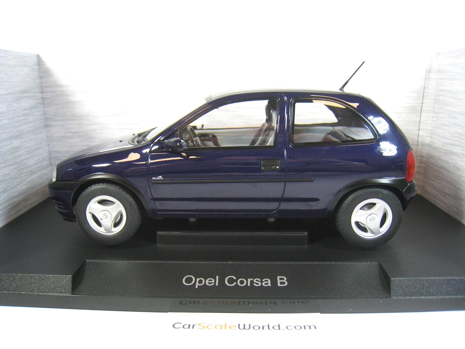 OPEL CORSA B 1993 1/18 MCG (BLUE) - Carscaleworld.com