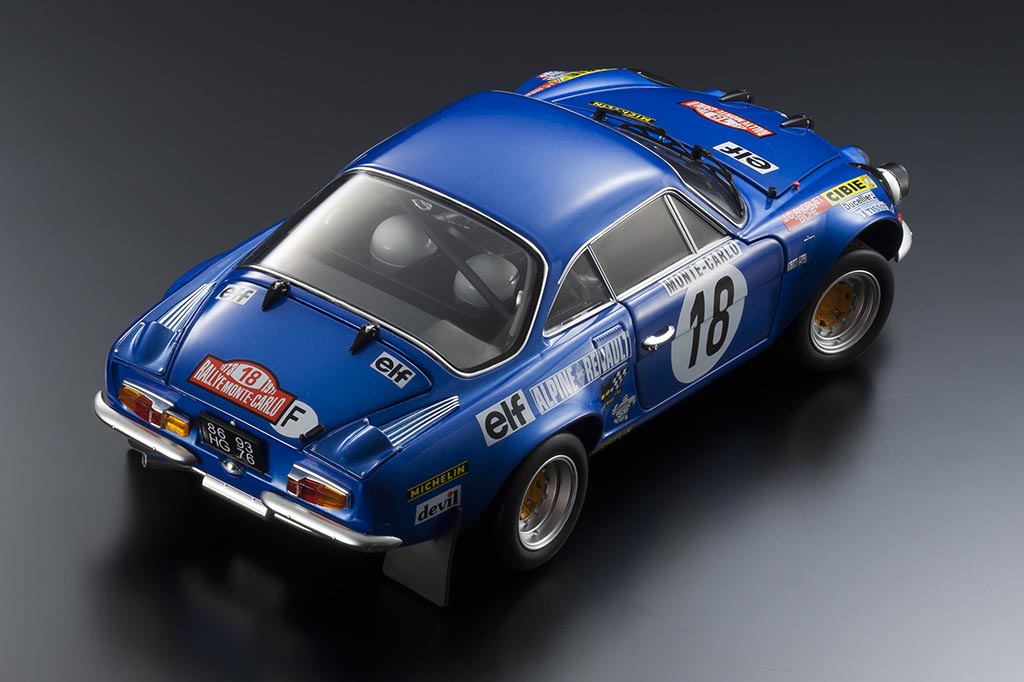 新製品【京商】WRCの初代チャンピオン・アルピーヌA110を再現したダイ