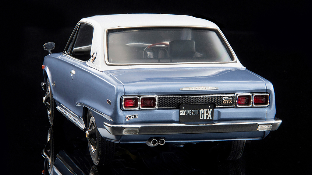 これぞハコスカ本来の形！「スカイライン2000GT-X」をGT-Rのプラモから