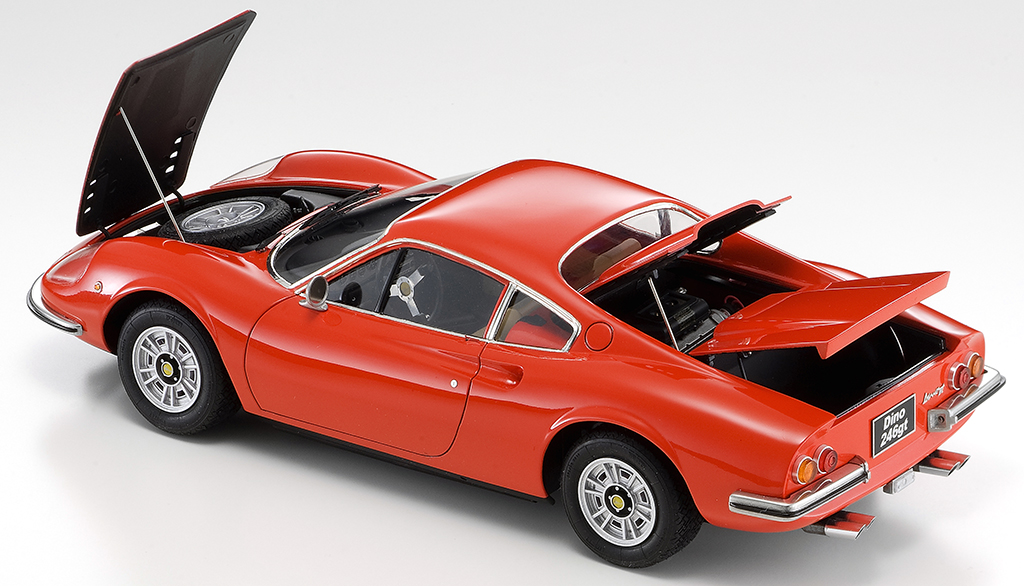 組み立て困難なフジミ・エンスー攻略法を教えます！「ディーノ246GT