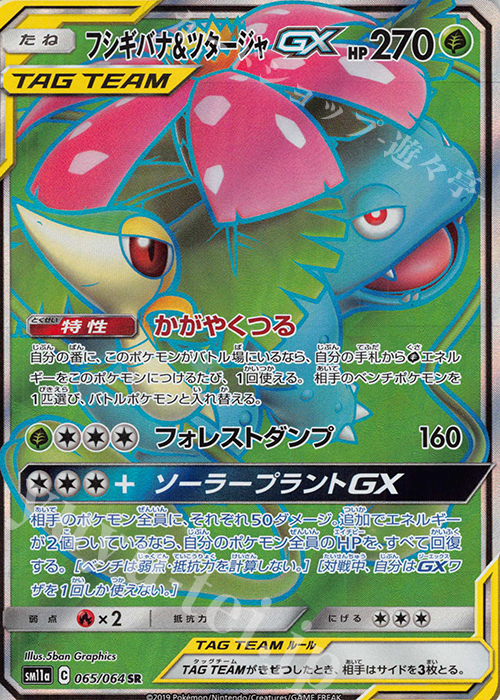 SR フシギバナ＆ツタージャGX 買取 | [SM11a] 強化拡張パック