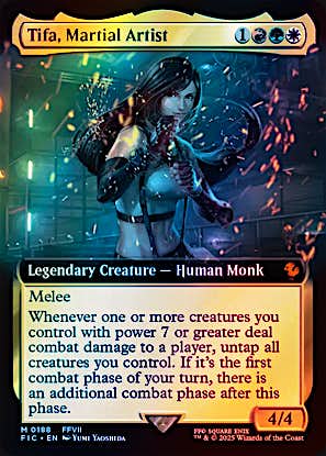 Final Fantasy Commander Decks Variants Foil: Tifa, Martial Artist