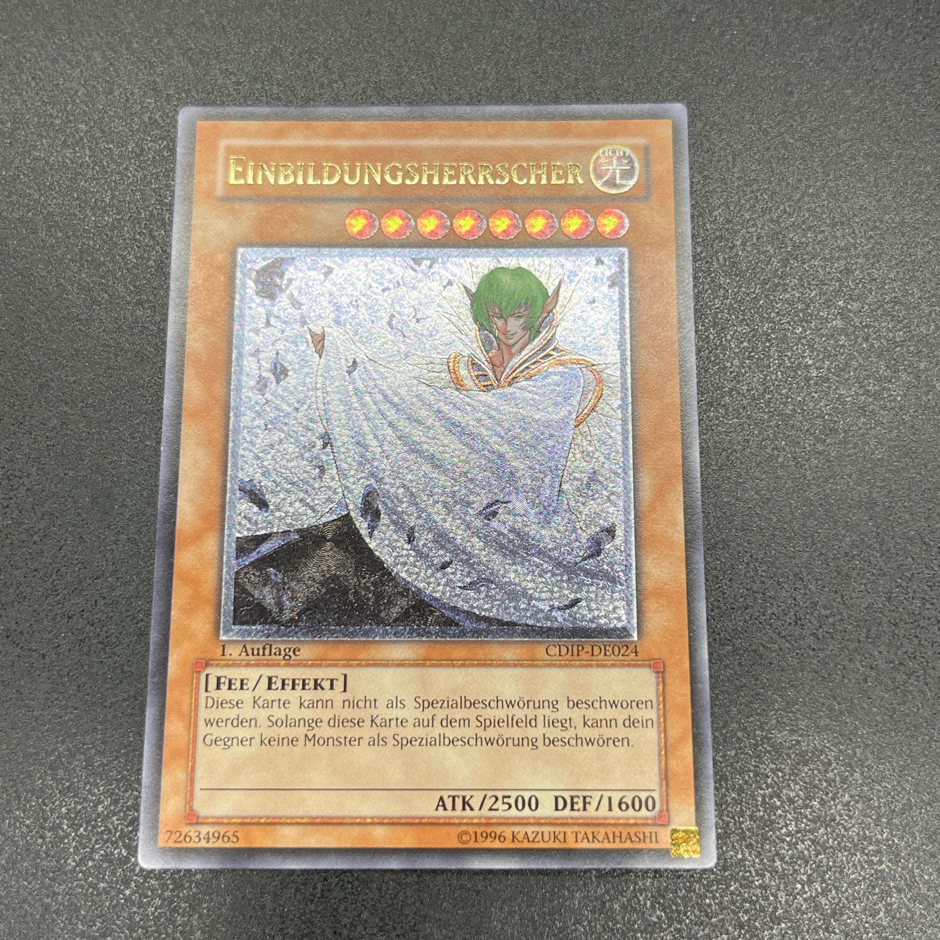 遊戯王 虚無の統括者英語EU版1stレリーフCDIP