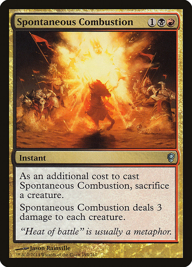 Spontaneous Combustion · Conspiracy (CNS) #194 · Scryfall Magic