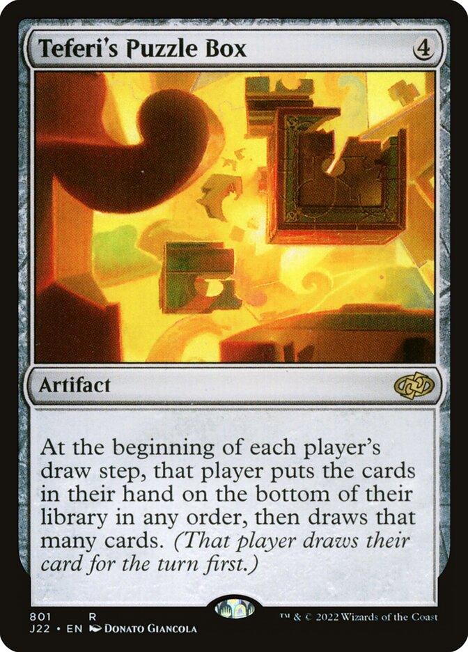 Teferi's Puzzle Box · Jumpstart 2022 (J22) #801 · Scryfall Magic