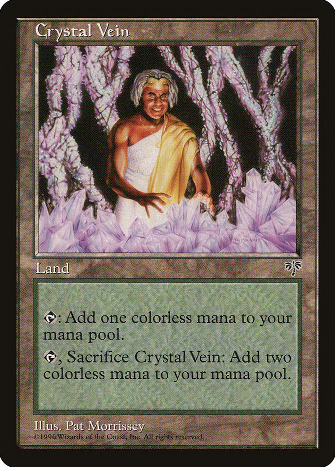Crystal Vein · Mirage (MIR) #325 · Scryfall Magic: The Gathering