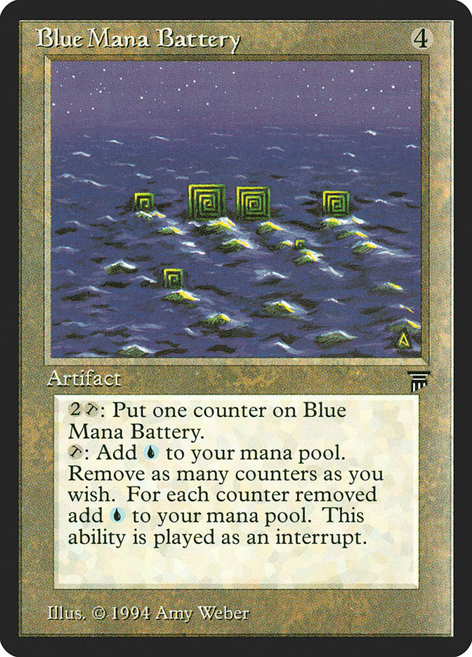 Blue Mana Battery · Legends (LEG) #275 · Scryfall Magic: The