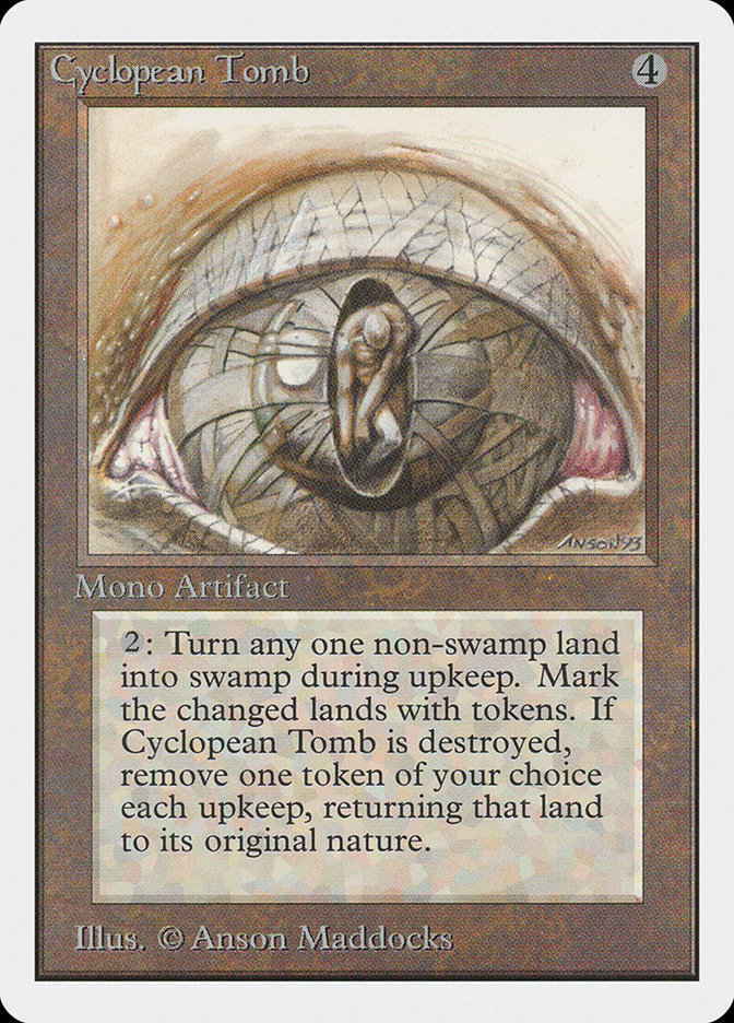 Cyclopean Tomb · Unlimited Edition (2ED) #241 · Scryfall Magic
