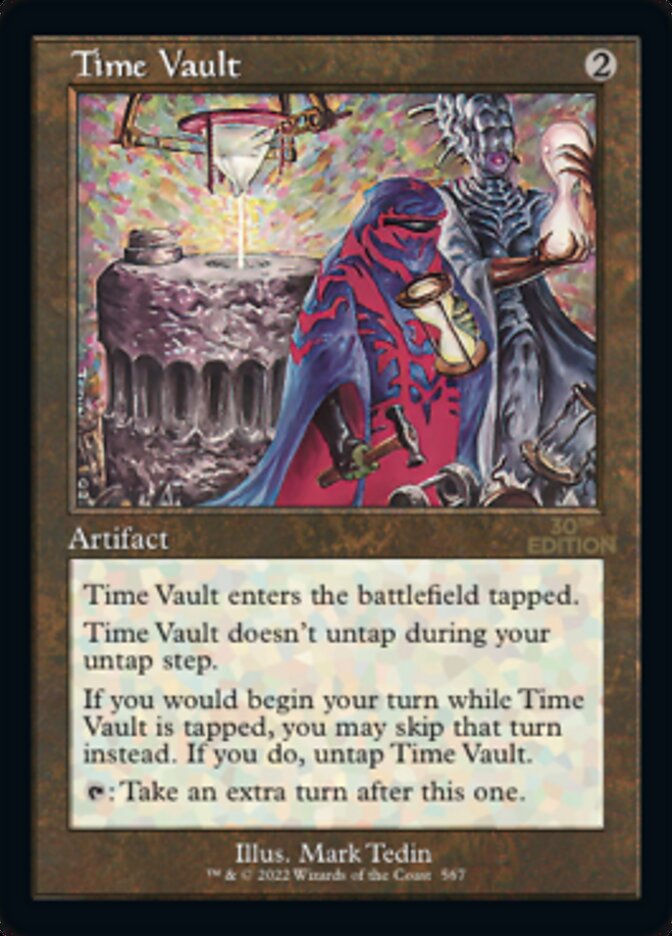 Time Vault · 30th Anniversary Edition (30A) #567 · Scryfall Magic