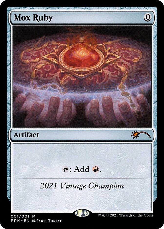 Mox Ruby · Vintage Championship (OVNT) #2021C · Scryfall Magic