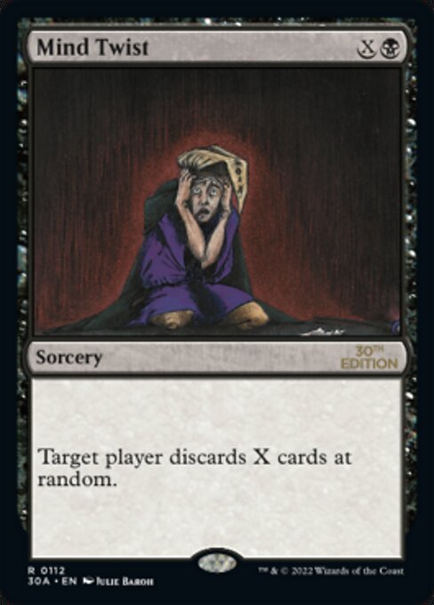 Mind Twist · 30th Anniversary Edition (30A) #112 · Scryfall Magic