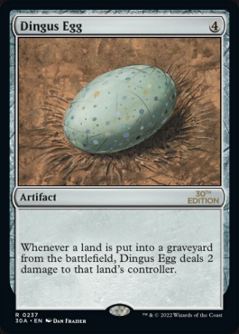 Dingus Egg · 30th Anniversary Edition (30A) #237 · Scryfall Magic