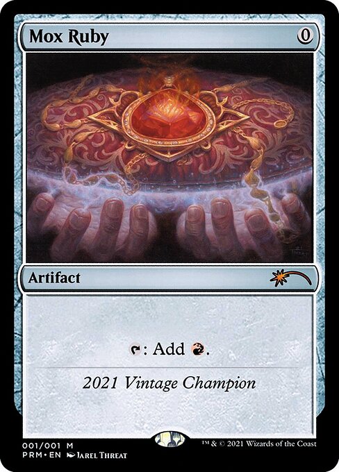 Mox Ruby · Vintage Championship (OVNT) #2021C · Scryfall Magic