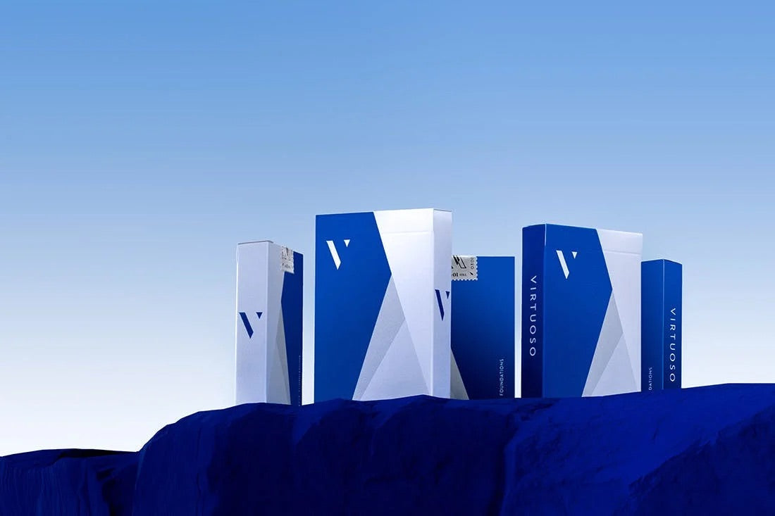 Virtuoso P1 Foundations X Blue Cardistry Cards | Cardvo Singapore Deck
