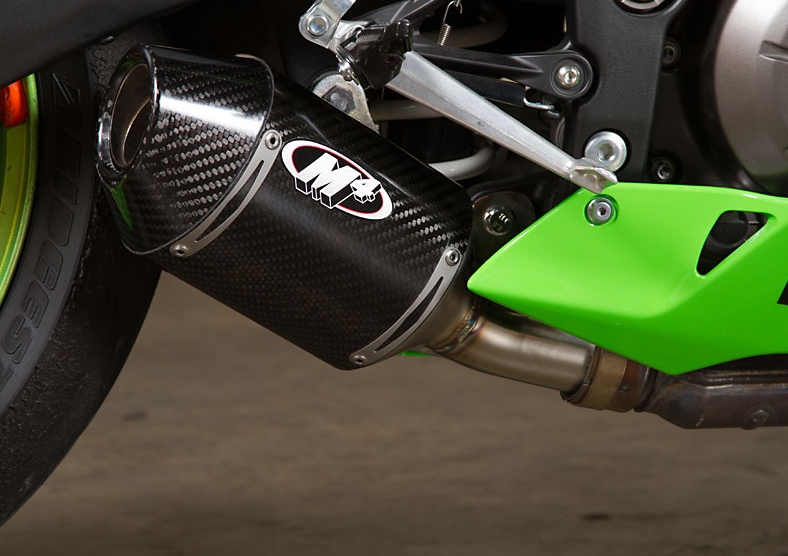 2009-2023 Kawasaki ZX6R M4 Street Slayer SlipOn Exhaust System