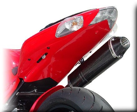 2006-2007 Kawasaki ZX10R Hotbodies Superbike Undertail - LED Tag