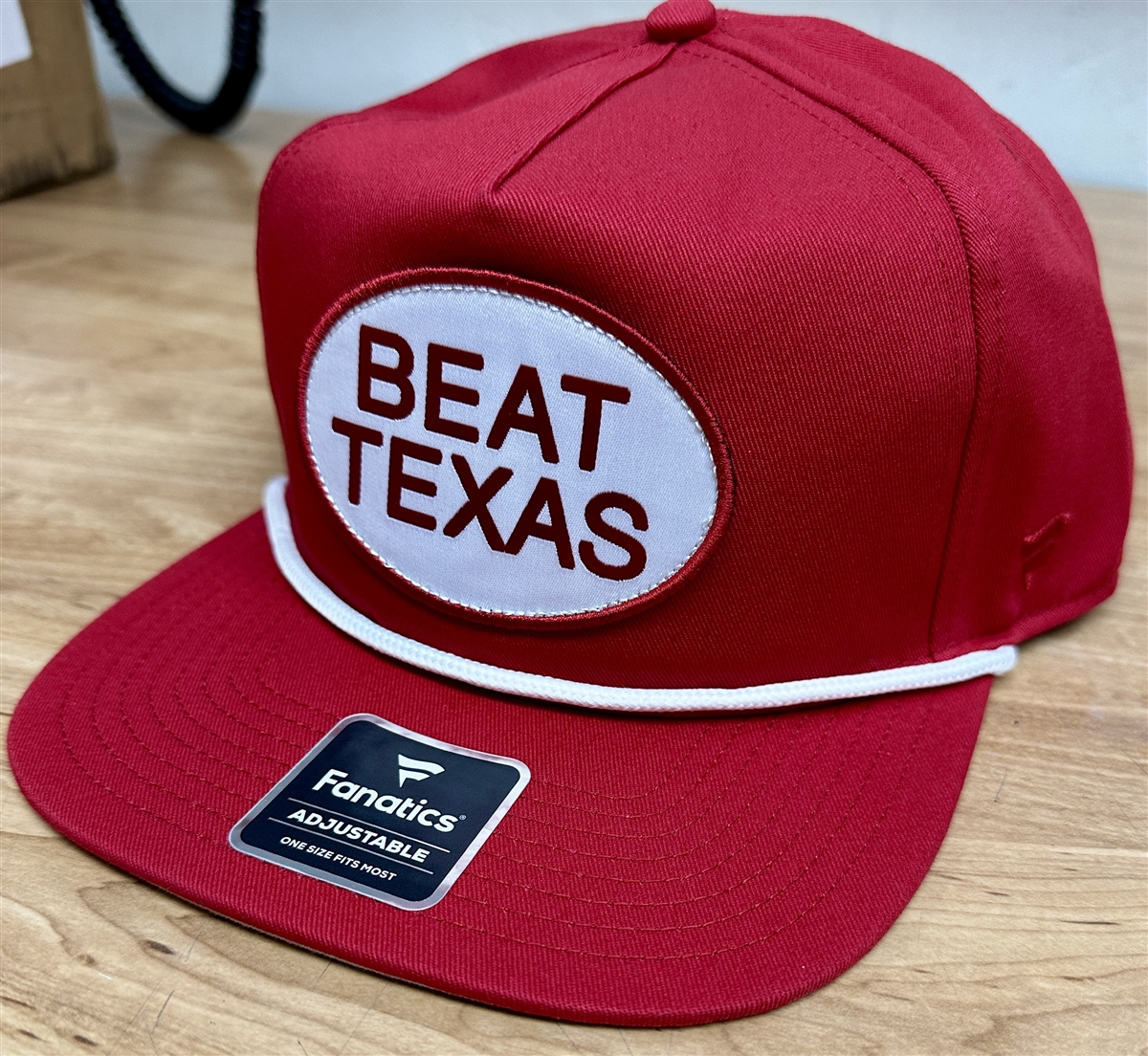 Fanatics OU BEAT TEXAS Rope Hat