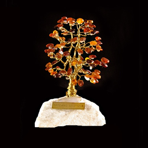 Polish Art Center - Amber Tree Of Good Luck - Drzewko Szczescia