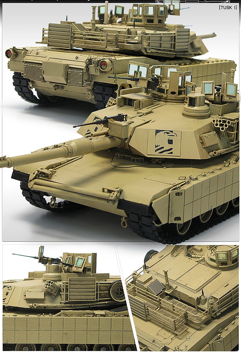 13298 US ARMY M1A2 TUSK II