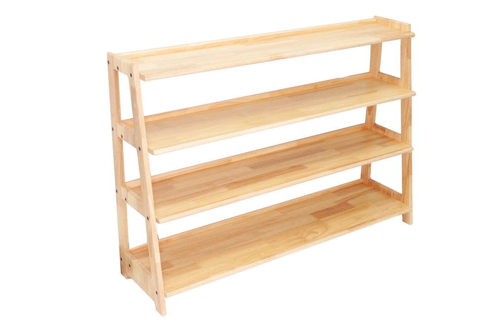 Wooden shelves: Four Tier