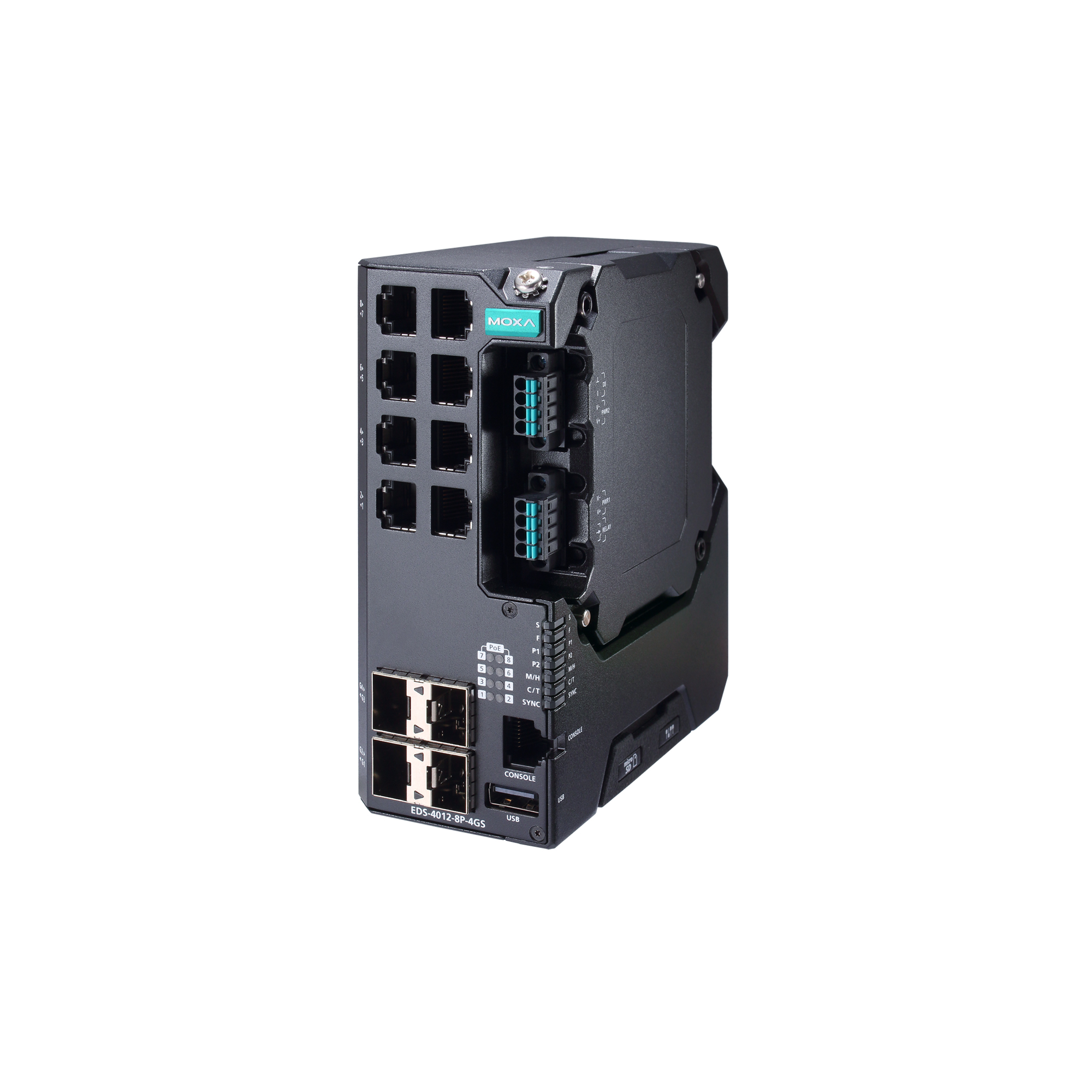 EDS-4012 Series - PoE Switches | Moxa