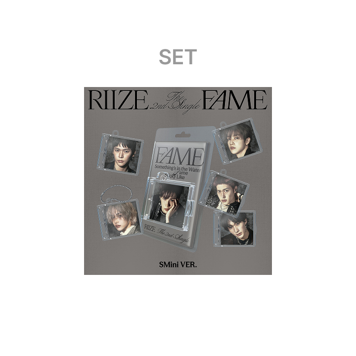 Fame Smini 5個セット weverseラキドロトレカ4枚付 RIIZE FAME SMini