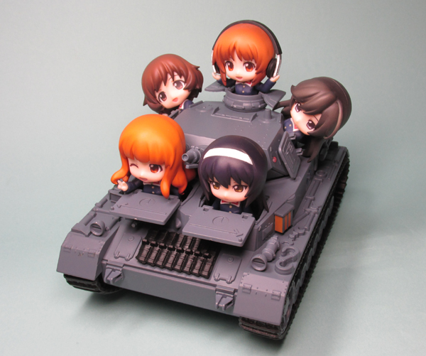 ガールズ&パンツァー ねんどろいどもあ IV号戦車D型 レビュー - アオイ