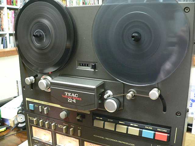 TEAC 4トラックオープンリールデッキ 22-4 の修理 −その1− - Tomの