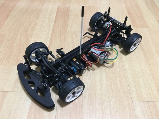 3Racing Advance S64 製作 その1：サーボセイバーの取り付け - U-Kun88