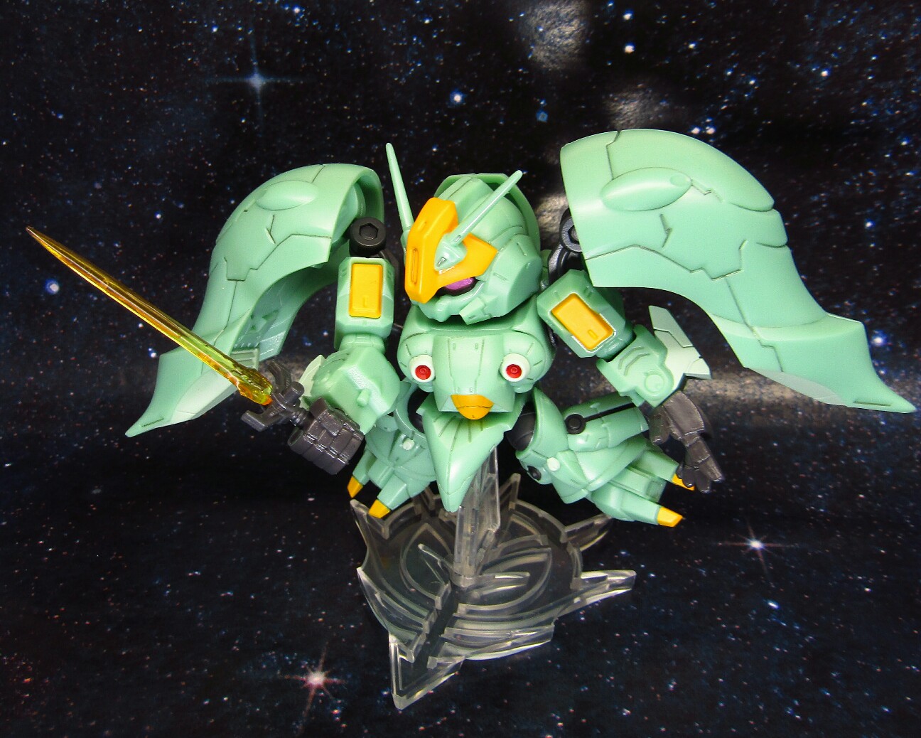 NZ-000 クィン・マンサ 【ガシャポン戦士f EX03 レビュー】 - 39某の戦士