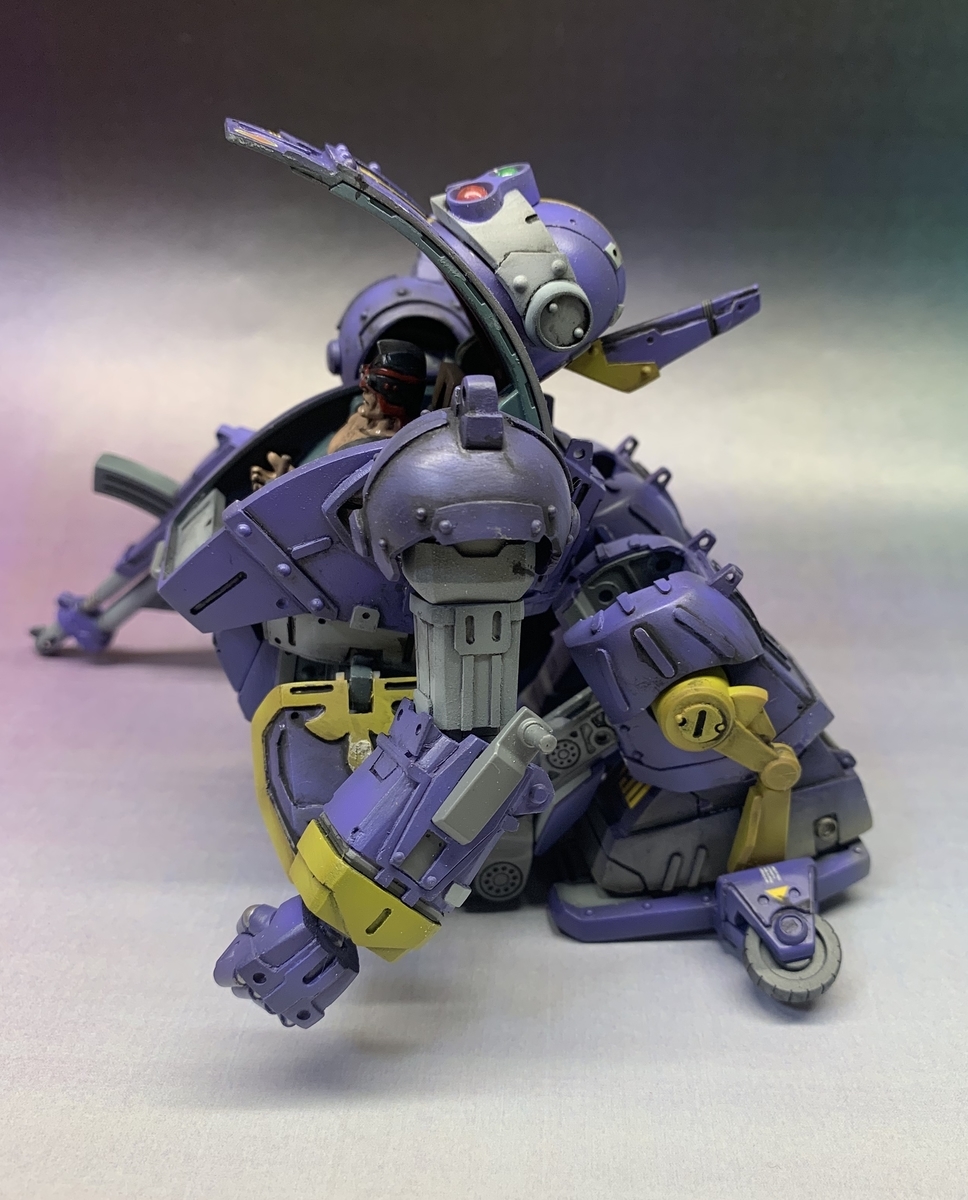 ウェーブ 装甲騎兵ボトムズ 1/35 ベルゼルガWP（ST版→PS版仕様）製作