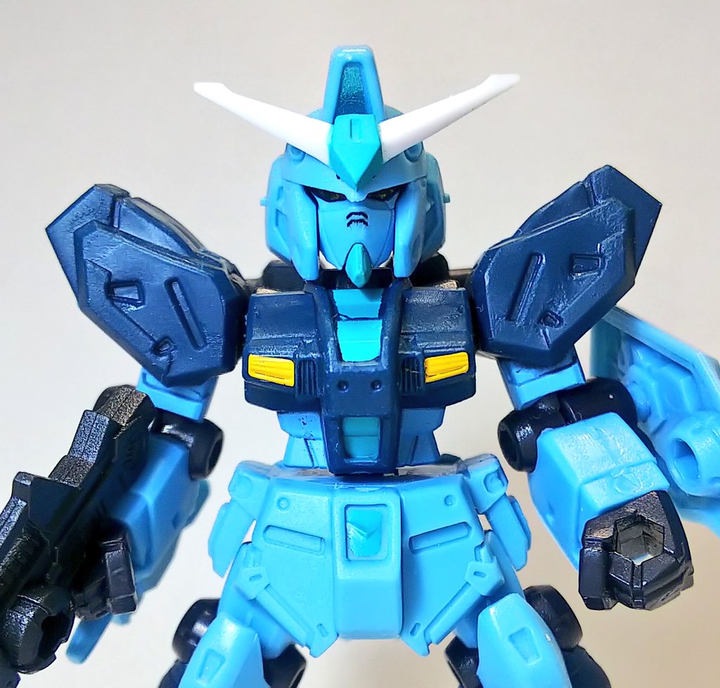 モビルスーツアンサンブル21 量産型νガンダム レビュー MOBILE SUIT