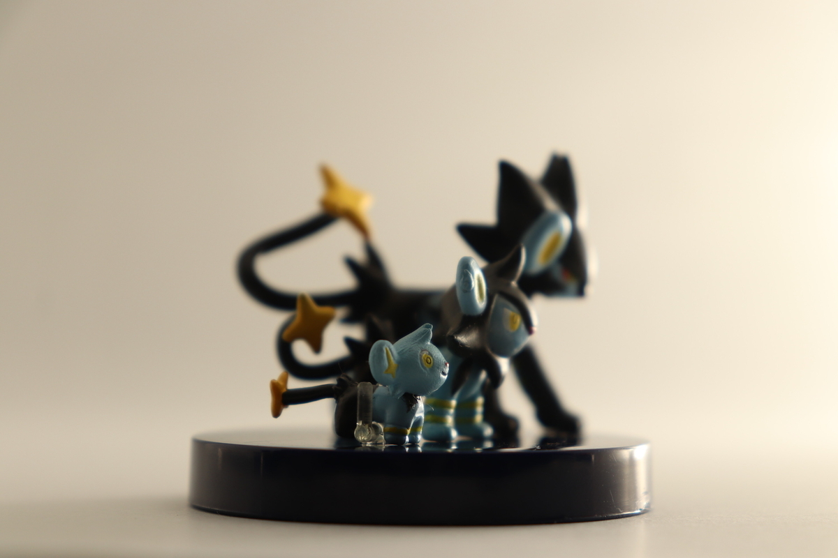レビュー】立体ポケモン図鑑 DP 04 「CAPSULE 3 コリンク ルクシオ