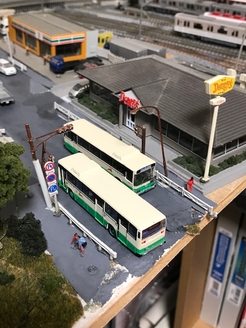 66 奈良交通バス 3扉車 - ぐでぐで鉄道模型 日記