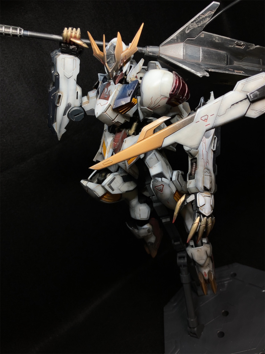 バルバトスルプスレクス 全塗装 完成品 - 猫髭のガンプラ制作ブログ