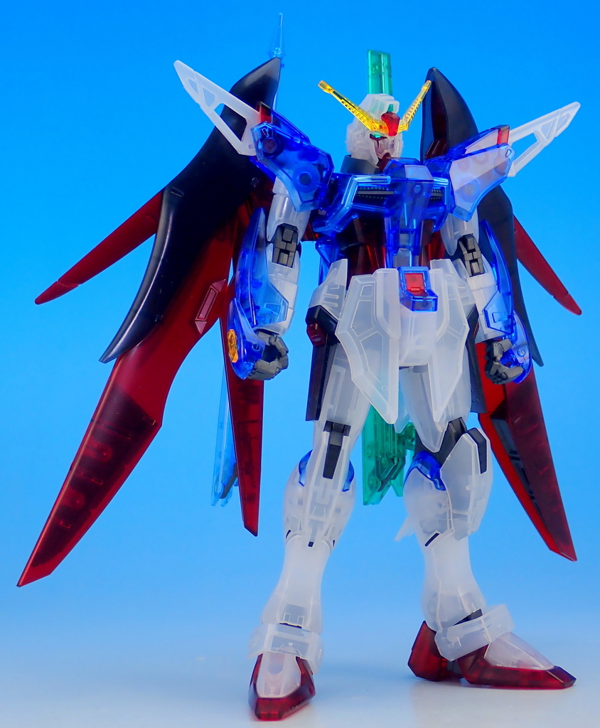 HG 1/144 デスティニーガンダム [クリアカラー] を作る - YOの玩具箱