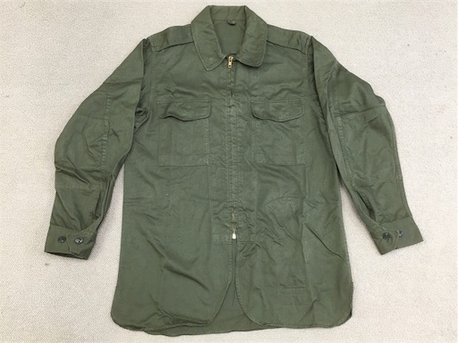かつての定番でした！【自衛隊装備品】陸上自衛隊65式作業服（OD・上下