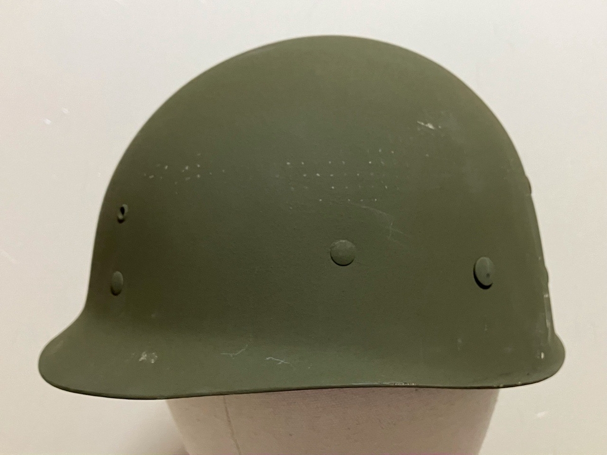 米軍実物 ナム戦 ヘルメットセット M1 ミッチェルカモ デッド汗止め