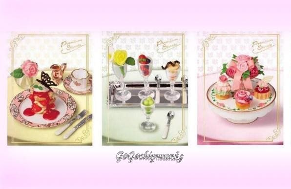 バラとスイーツ！リーメント☆愛しのうっとりスイーツ【マグネット