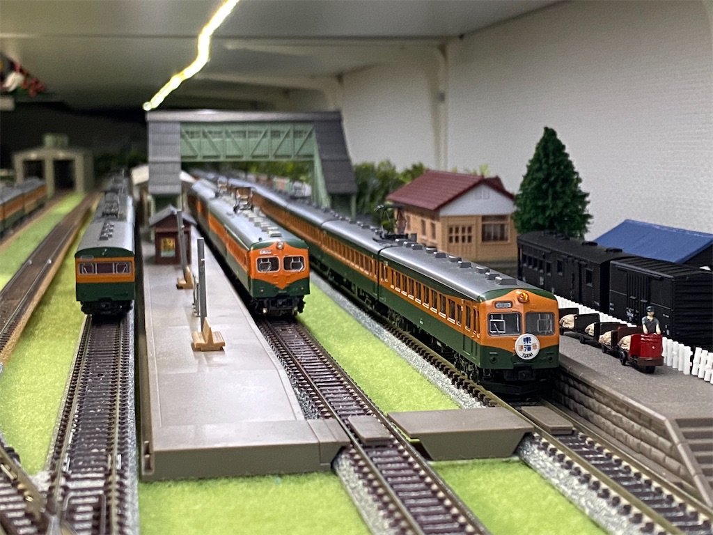□中古整備□KATO 10-379・380 80系準急 東海/比叡 基本・増結セット