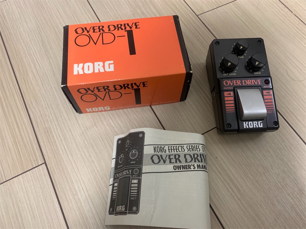 BOOWYの伝説機材、KORG OVD-1について - Evolveカズのギター奮闘ブログ