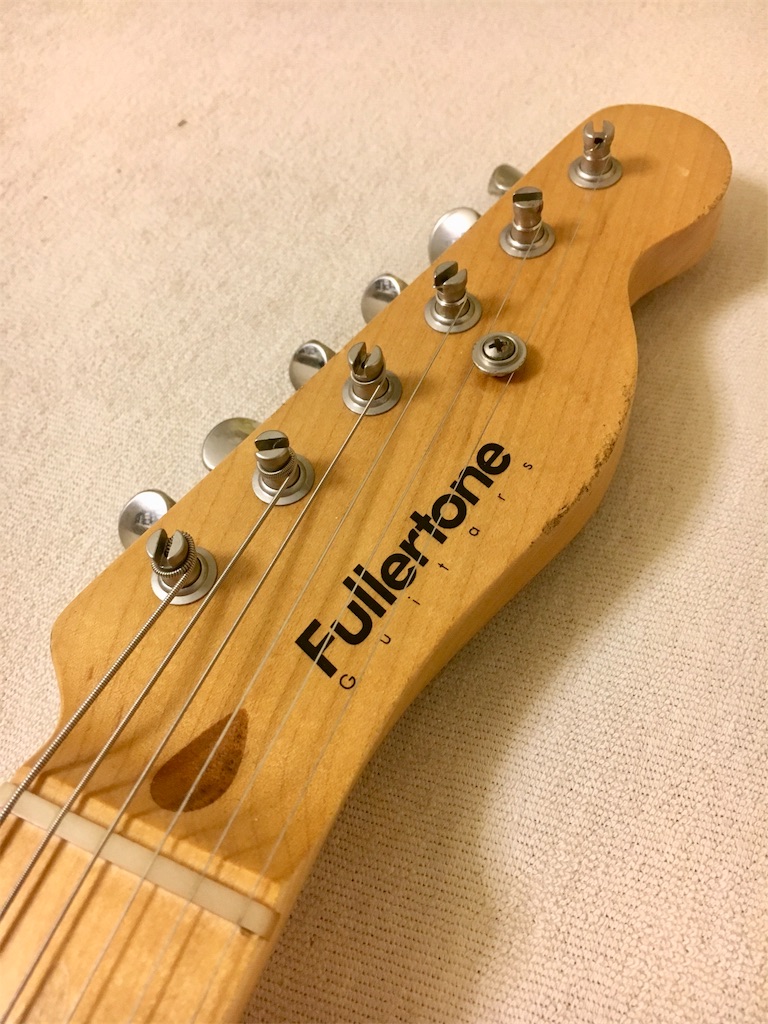 Fullertone Guitars TELLINGS 52 1P Ash Rusted Butter Scotch Blonde