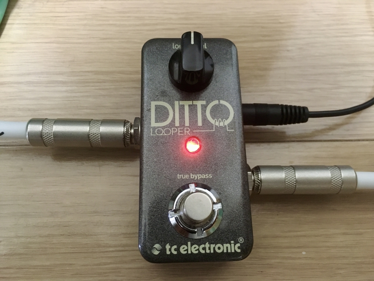 ワンスイッチで完結させるルーパー】TC ELECTRONIC Ditto Looperの