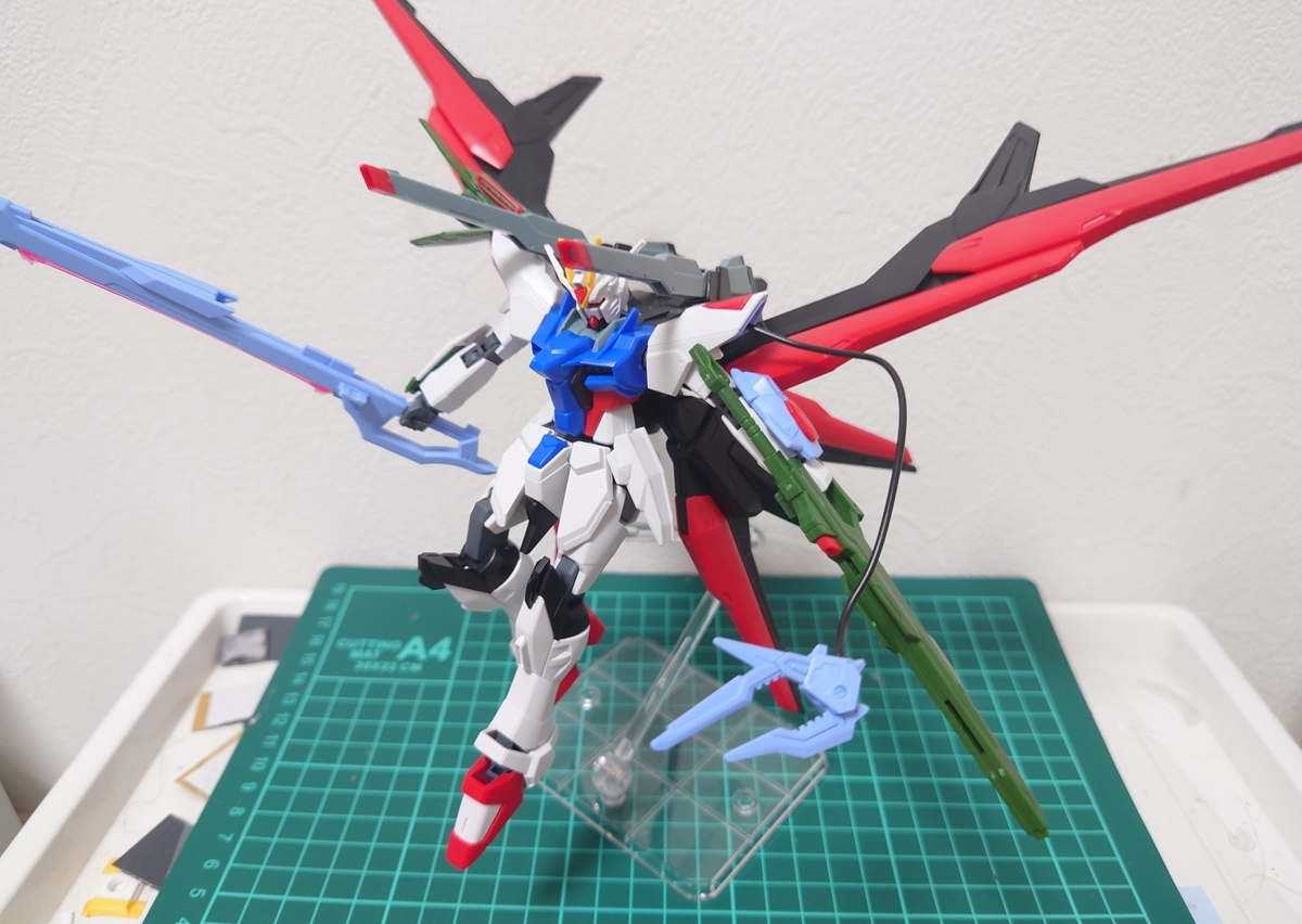 HG ガンダムパーフェクトストライクフリーダム制作日記＆レビュー