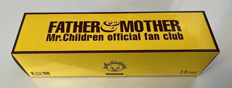 ミスチルのファンクラブFATHER&MOTHER2024年度の継続特典品はこれ